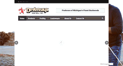 Desktop Screenshot of devereauxsawmill.com
